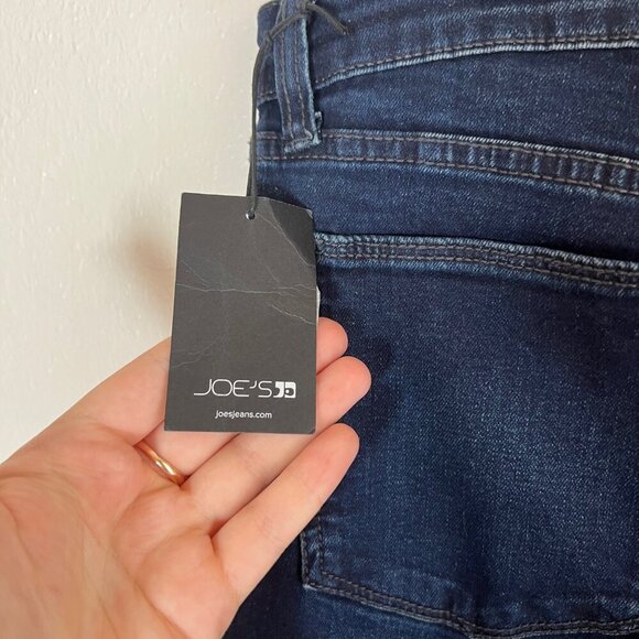 NWT New $288 Joe's High Rise Flare Jeans Size 32 Dark Wash Stretch - Picture 9 of 11